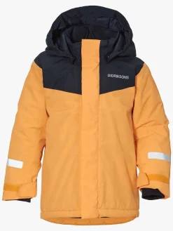 Børn Didriksons Vintertøj-Skare Skisæt, Fire Yellow