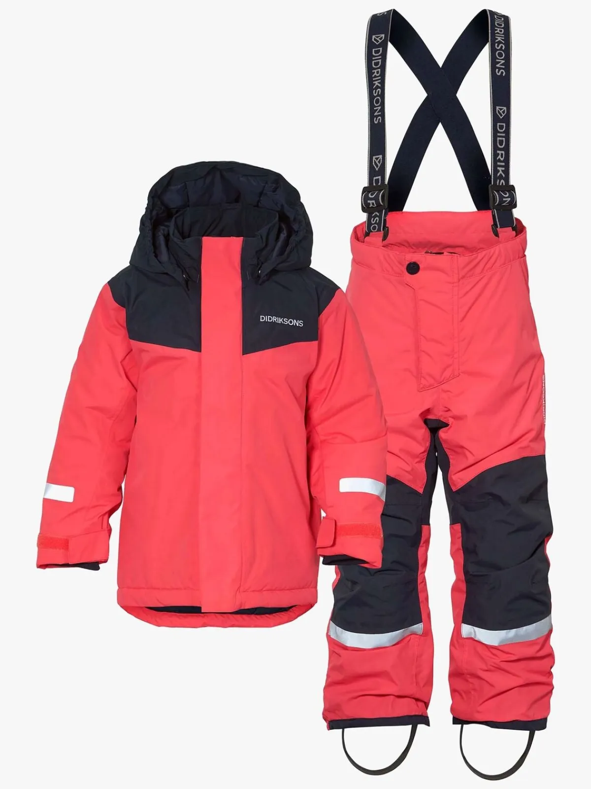 Vintertøj|Didriksons Skare Skisæt, Modern Pink Lyserød/Sort