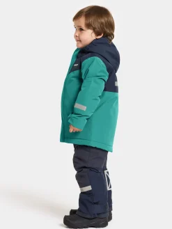 Børn Didriksons Skare Skisæt, Petrol Green