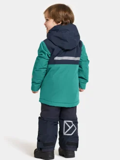 Børn Didriksons Skare Skisæt, Petrol Green