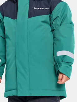 Børn Didriksons Skare Skisæt, Petrol Green