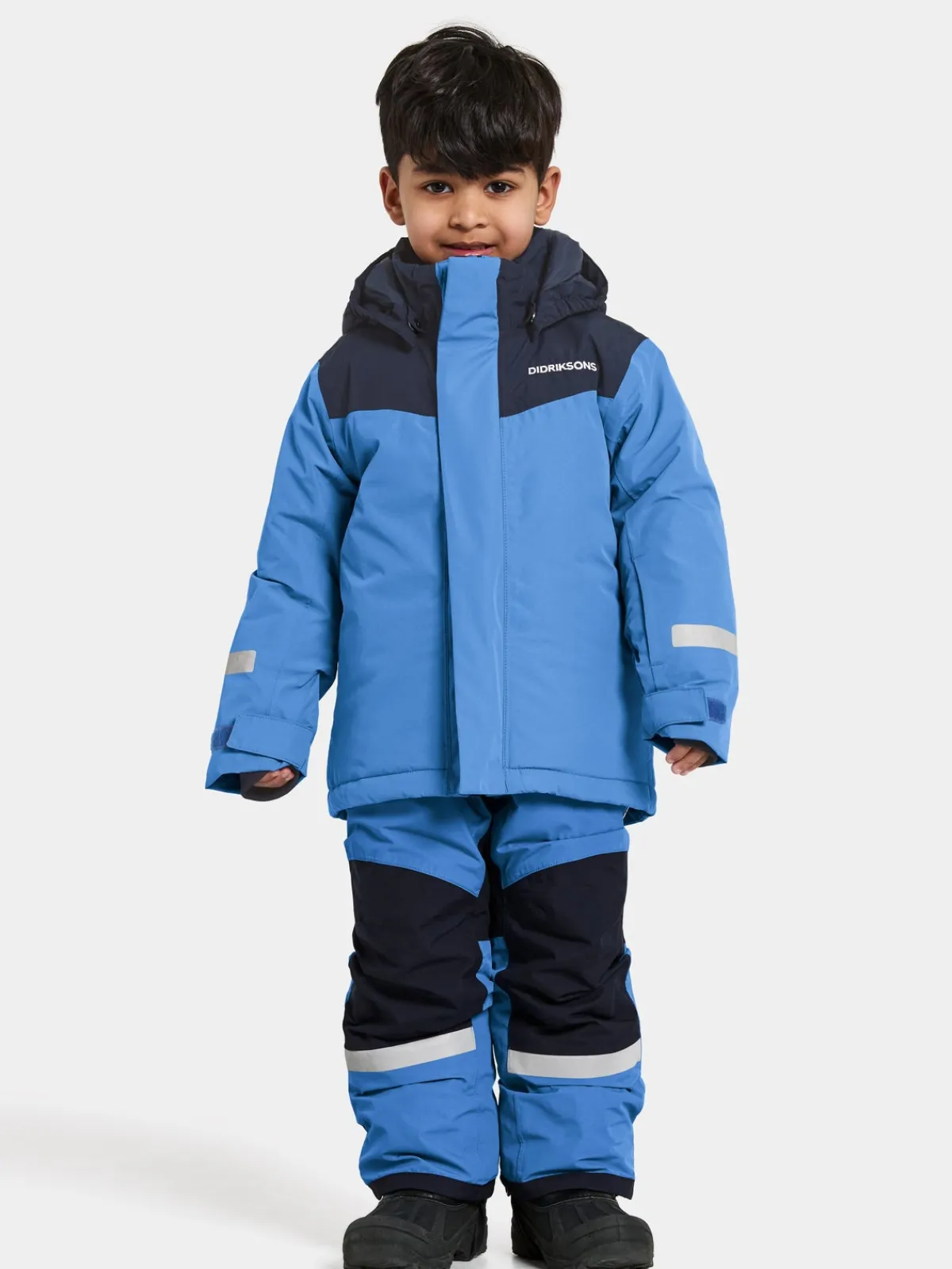 Børn Didriksons Vintertøj-Skare Skisæt, Sapphire Blue