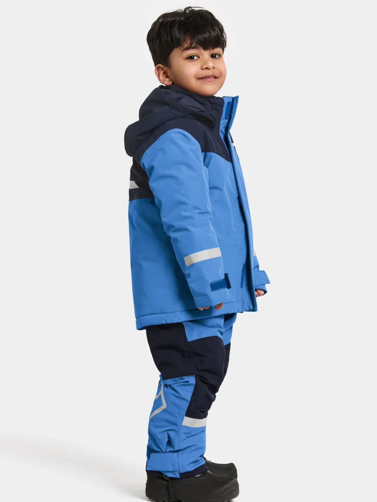 Børn Didriksons Vintertøj-Skare Skisæt, Sapphire Blue