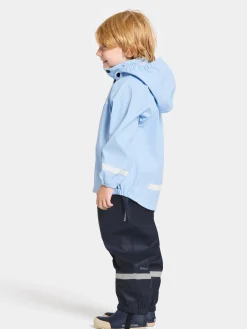 Regntøj|Didriksons Slaskeman Regnsæt, Light Sea Blue Blå