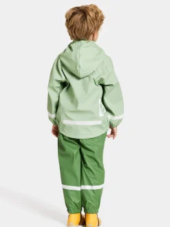 Regntøj|Didriksons Slaskeman Regnsæt, Light Algae Green