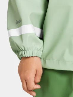 Regntøj|Didriksons Slaskeman Regnsæt, Light Algae Green