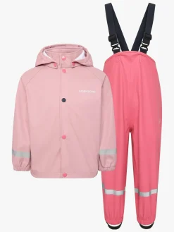Børn Didriksons Slaskeman Regnsæt, Soft Pink