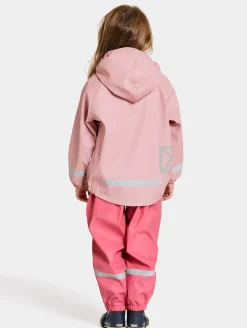 Børn Didriksons Slaskeman Regnsæt, Soft Pink