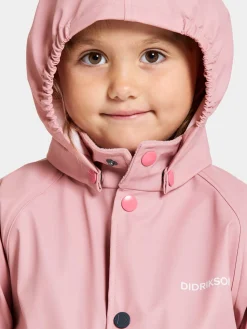 Børn Didriksons Slaskeman Regnsæt, Soft Pink