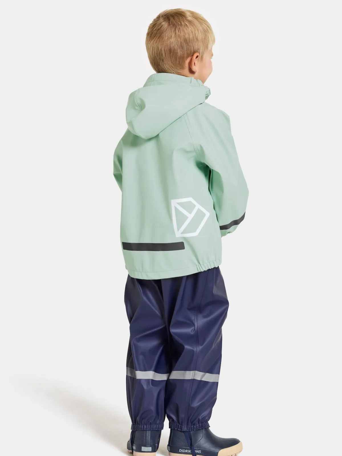 Børn Didriksons Regntøj-Slaskeman Regnsæt, Pale Mint