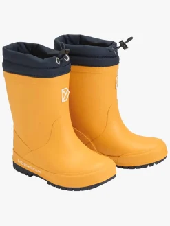 Børn Didriksons Slush Forede Gummistøvler, Oat Yellow