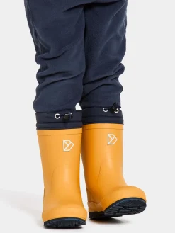 Børn Didriksons Slush Forede Gummistøvler, Oat Yellow