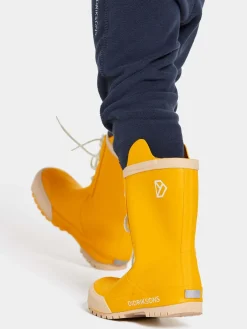 Børn Didriksons Gummistøvler-Splashman Gummistøvler, Oat Yellow