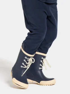 Børn Didriksons Splashman Gummistøvler, Navy