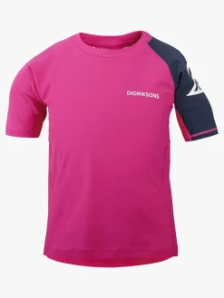 Børn Didriksons Uv & Strand-Surf UV-Trøje, Pink