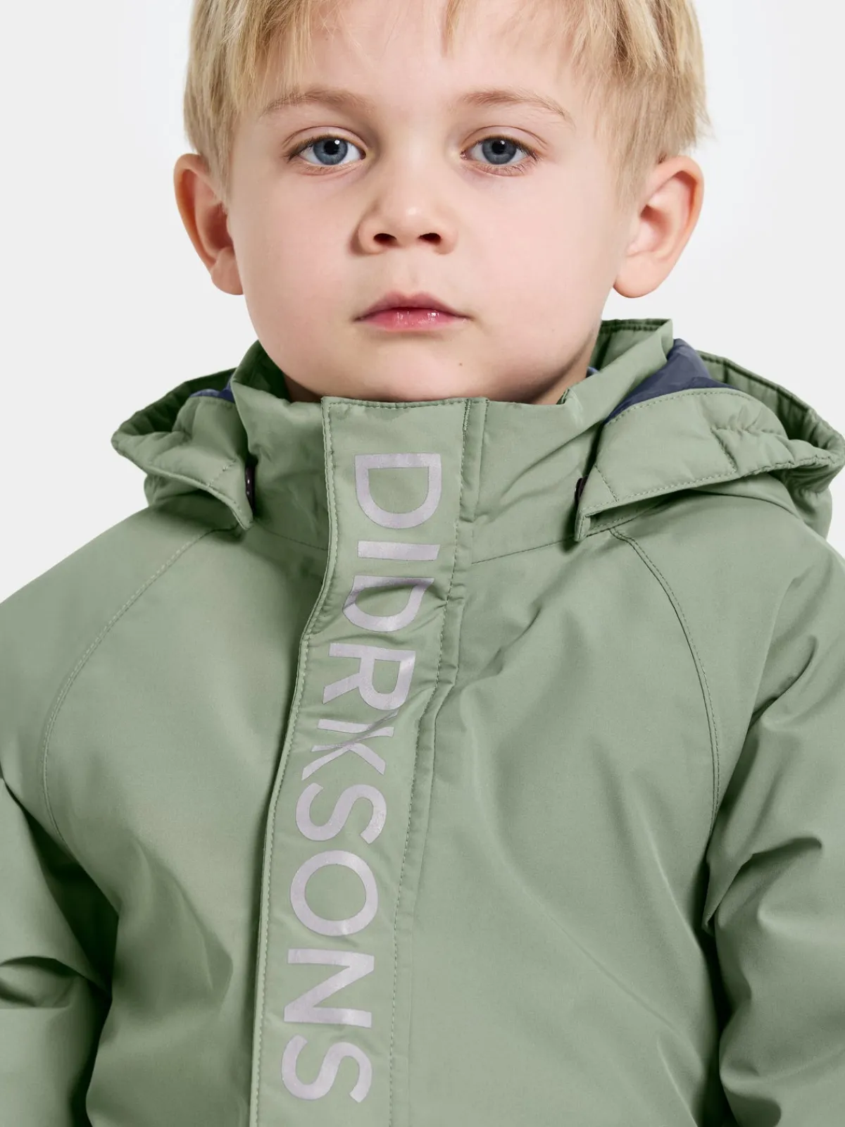 Børn Didriksons Overtøj-Talvi Flyverdragt, Light Moss