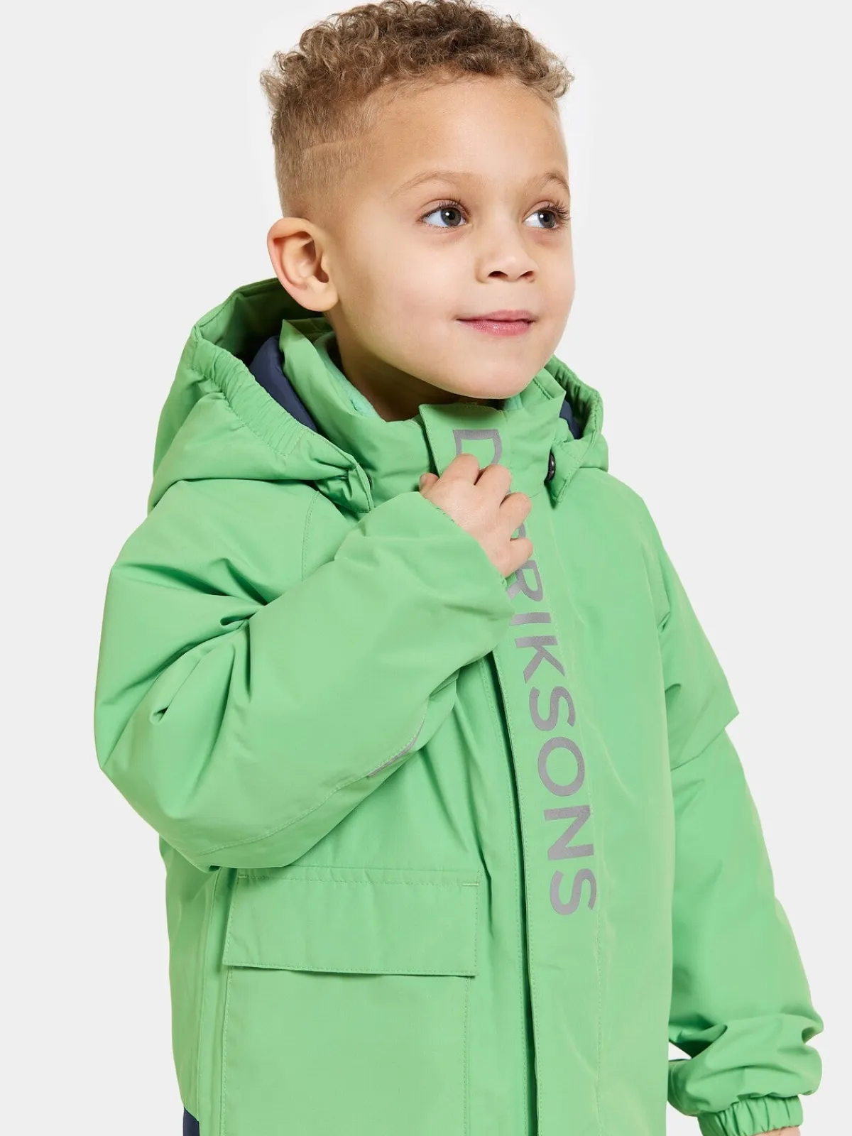 Børn Didriksons Vintertøj-Talvi Vinterjakke, Dusty Lime