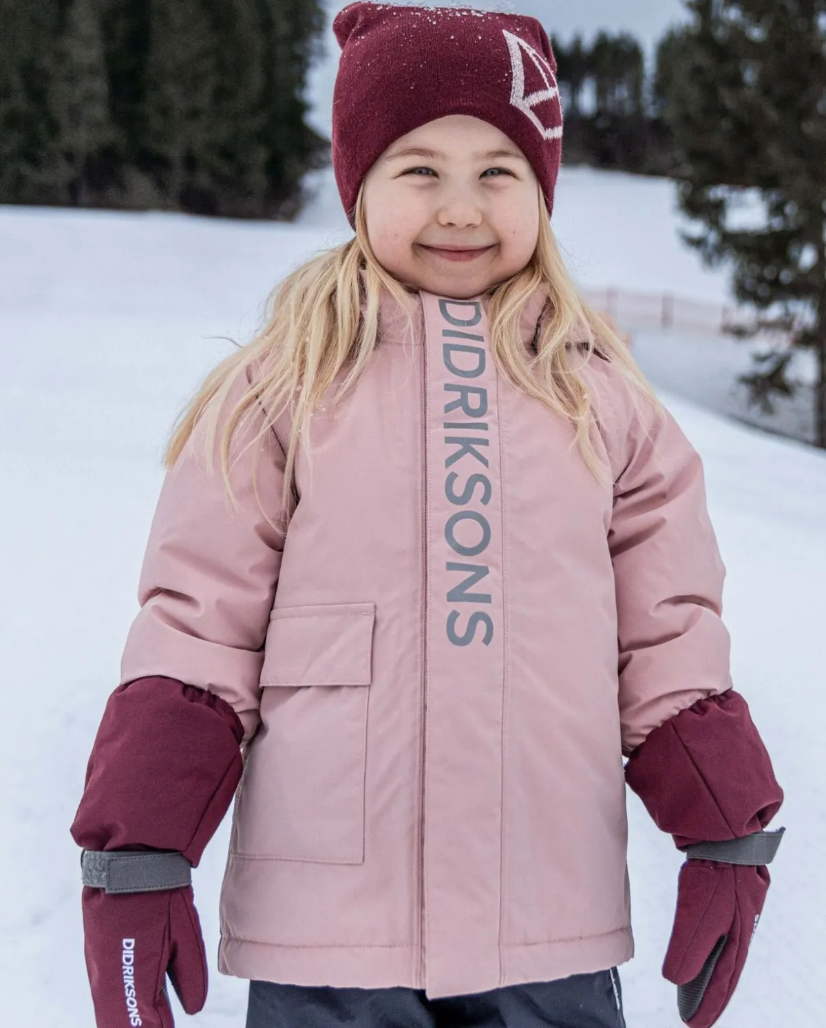 Børn Didriksons Talvi Vinterjakke, Dusty Pink