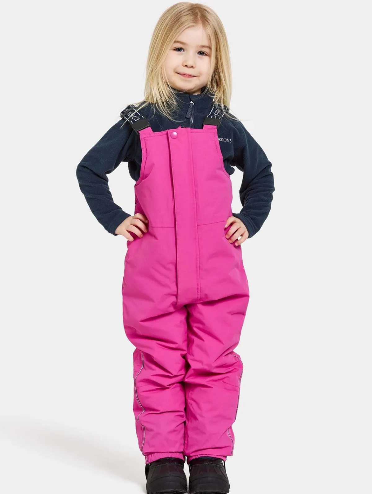 Børn Didriksons Tarfala Overtræksbukser, Plastic Pink