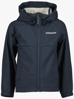 Børn Didriksons Troel Softshelljakke, Navy