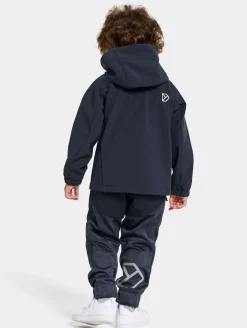 Børn Didriksons Troel Softshelljakke, Navy