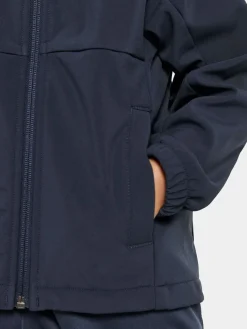 Børn Didriksons Troel Softshelljakke, Navy