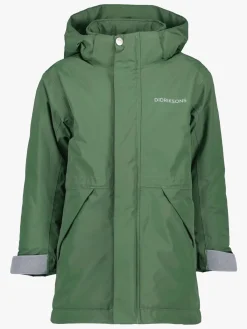 Børn Didriksons Vintertøj-Tundran Vinterjakke, Pine Green