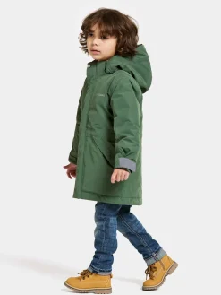 Børn Didriksons Vintertøj-Tundran Vinterjakke, Pine Green