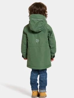 Børn Didriksons Vintertøj-Tundran Vinterjakke, Pine Green