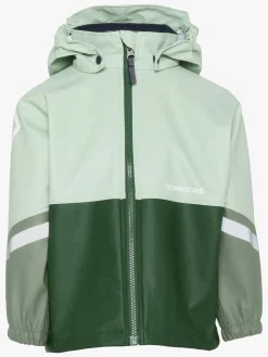 Børn Didriksons Regntøj-Waterman Regnsæt, Pine Green
