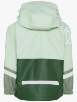 Børn Didriksons Regntøj-Waterman Regnsæt, Pine Green