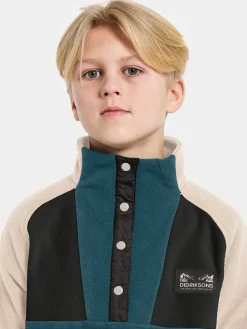 Børn Didriksons Yokto Fleecetrøje, Star Blue