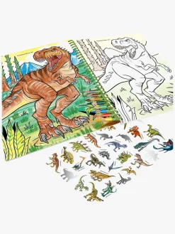 DinoWorld Dino World Malebog med Farveblyanter