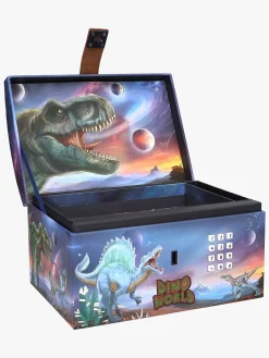 DinoWorld Legetøjsfigurer-Dino World Skattekiste med Kode & Musik
