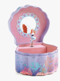 Børn Djeco Enchanted Mermaid Smykkeskrin Spilledåse