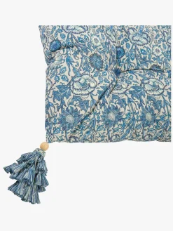 Børnesenge & Tilbehør|DockATot Futon Royal Madras, Pink & Rose, Blue
