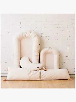 Børn DockATot Grand Babynest, Sand Chambray