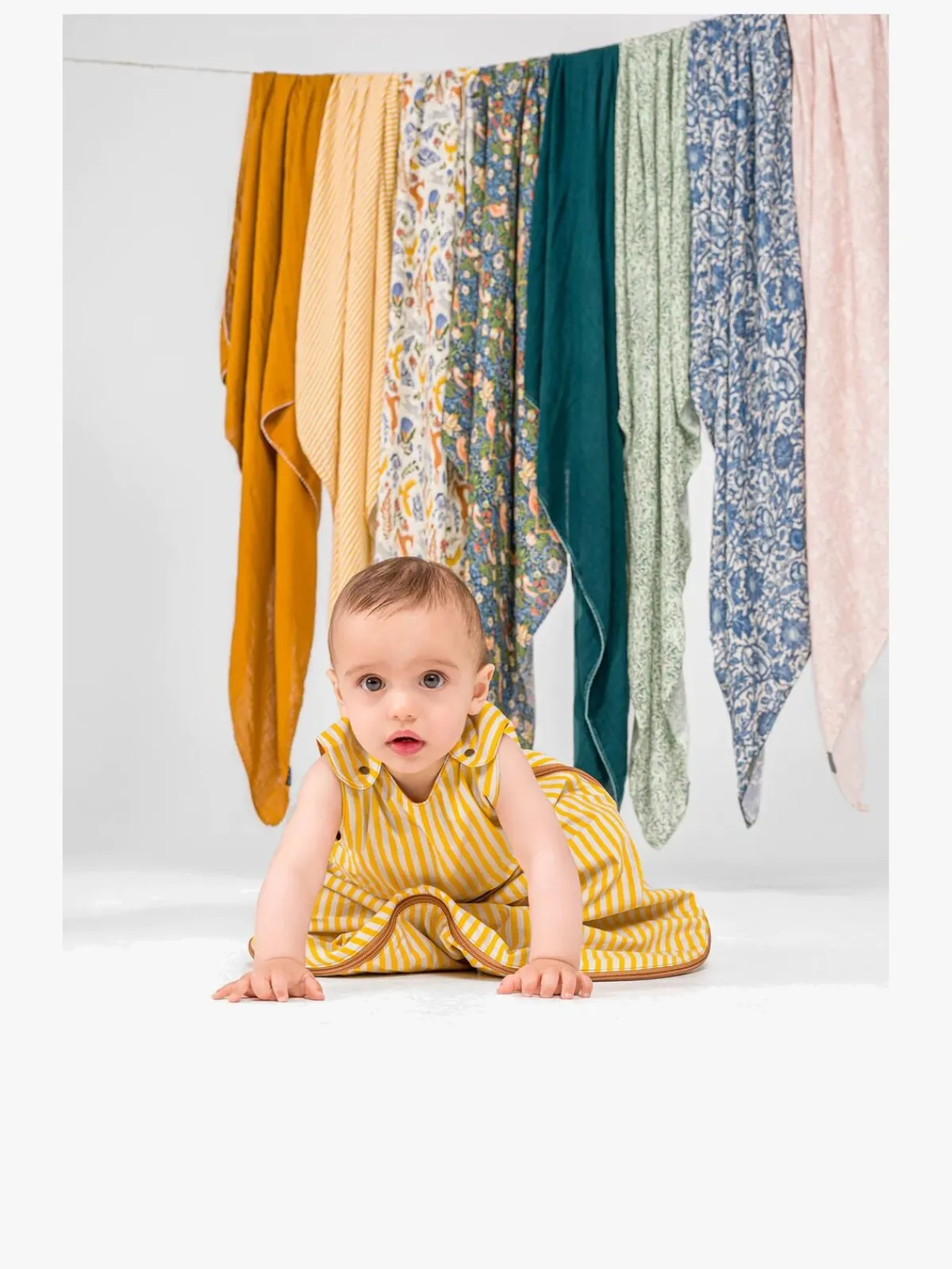 Børn DockATot Sovepose 0-6m, Golden Stripe