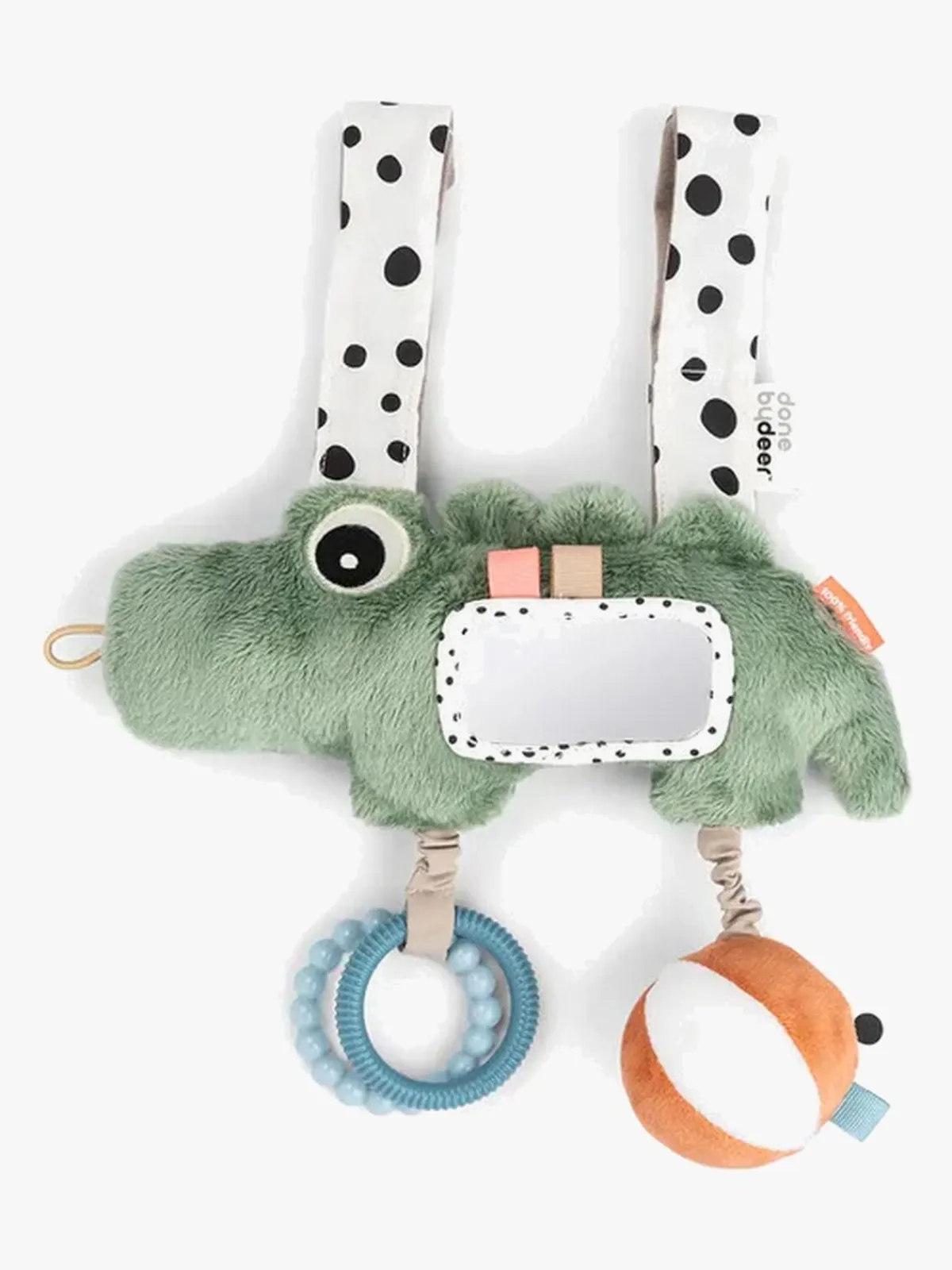 Babylegetøj|DoneByDeer Done By Deer Aktivitetslegetøj, Croco Green