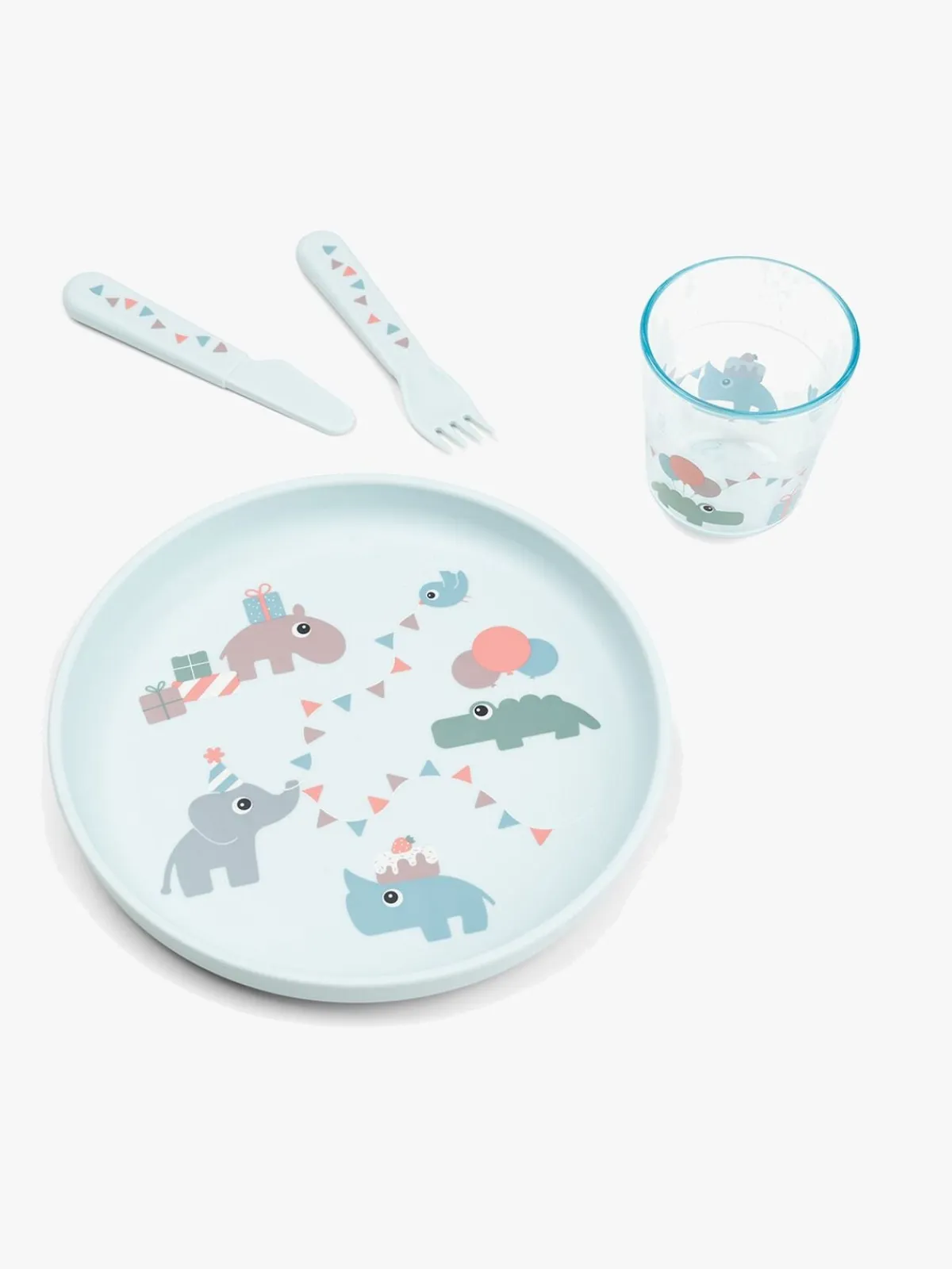 DoneByDeer Done By Deer Foodie Spisesæt Celebration, Blue