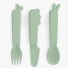 DoneByDeer Spisetid-Done By Deer Friends Bestik 3-pak, Green