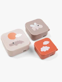 Spisetid|DoneByDeer Done By Deer Happy Clouds Snack Bokser 3-pak, Powder Lyserød