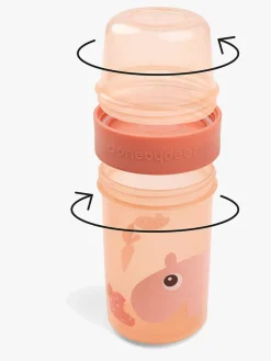 DoneByDeer Done By Deer Ozzo To Go Two-Way Snackbeholder, Papaya