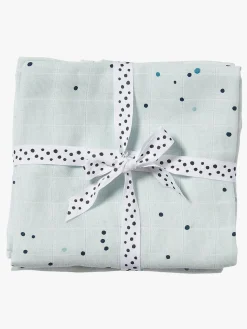Børn DoneByDeer Done By Deer Stofble Dreamy Dots 120x120 2-pak, Blue