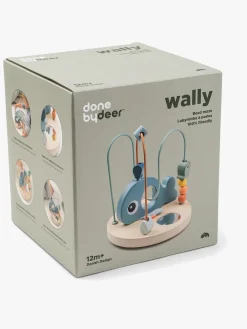 Trælegetøj|DoneByDeer Done By Deer Wally Kuglelabyrint, Blue