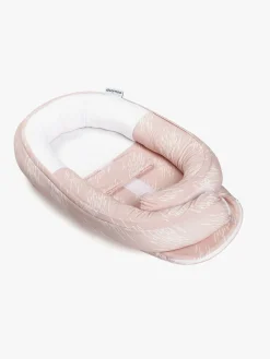 Børnesenge & Tilbehør|Doomoo Babynest Dimlyserød Lyserød/Hvid