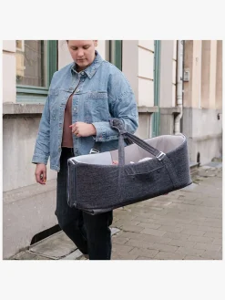 Børn Doomoo Babynest/lift 3-i-1, Grå