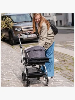 Børn Doomoo Babynest/lift 3-i-1, Grå
