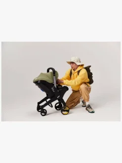 Autostole 0-13 Kg|Doona i Autostol Baby, Desert Green Grøn/Sort
