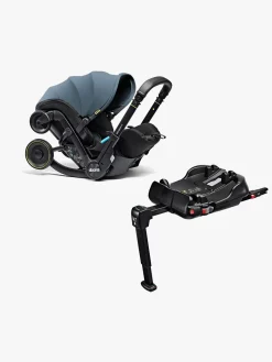 Autostole 0-13 Kg|Doona X Autostol Baby inkl. ISOFIX-base, Ocean Blue